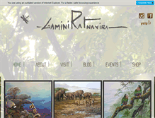 Tablet Screenshot of gaminiratnavira.com
